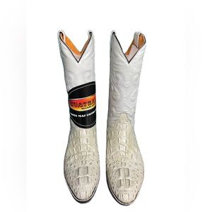 Cuatralba Men's cowboy boot crocodile